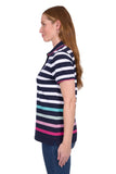 Thomas Cook Womens Katie SS Polo - Multi - Size 14