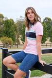 Thomas Cook Womens Felicia SS Polo - Pale Pink