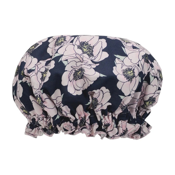 Annabel Trends Cotton Shower Cap - Peonia