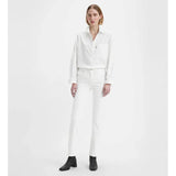 Levis 314 Shaping Straight Jeans 32" Leg -  Clean White - Sizes 26, 27 & 29