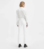 Levis 314 Shaping Straight Jeans 32" Leg -  Clean White - Sizes 26, 27 & 29