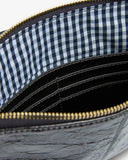 Elms & King Bowery Wallet - Charcoal Crinkle