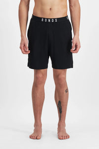 Bonds Mens Sleep Viscose Bamboo Short Black