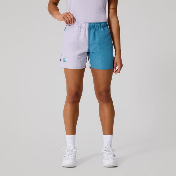 CANTERBURY WOMENS FUNDAMENTALS HARLETIC SHORT - PROVINCIAL BLUE