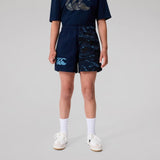 CANTERBURY KIDS FORCE HARLEQUIN DRILL SHORT - NAVY - SIZES 8 & 12
