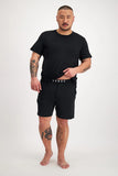 Bonds Mens Sleep Viscose Bamboo Short Black