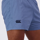 CANTERBURY MENS RETRO ON FIELD SHORT - PROVINCIAL BLUE