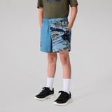CANTERBURY KIDS FORCE HARLEQUIN DRILL SHORT - PROVINCIAL BLUE - SIZES 10 & 14