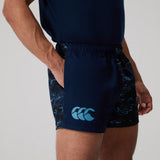Canterbury Mens Uglies Force Harlequin Drill Short - Navy