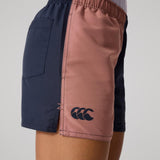 CANTERBURY WOMENS FUNDAMENTALS HARLETIC SHORT - INDIA INK