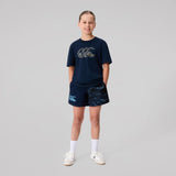 CANTERBURY KIDS FORCE HARLEQUIN DRILL SHORT - NAVY - SIZES 8 & 12