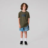 CANTERBURY KIDS FORCE HARLEQUIN DRILL SHORT - PROVINCIAL BLUE - SIZES 10 & 14