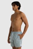 ORTC Boardwalk Stripe Swim Shorts - Sage - Size L