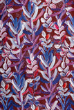 Peggy and Finn Protea Burgundy Tie