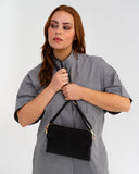 Elms & King Bowery Wallet - Charcoal Crinkle