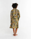 Kip & Co Birds Of Paradise Linen Robe - Various Sizes