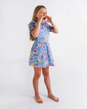 Kip & Co Bunch of Fun Organic Cotton Frill Party Dress - Size 3