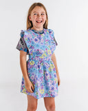 Kip & Co Bunch of Fun Organic Cotton Frill Party Dress - Size 3