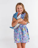 Kip & Co Bunch of Fun Organic Cotton Frill Party Dress - Size 3