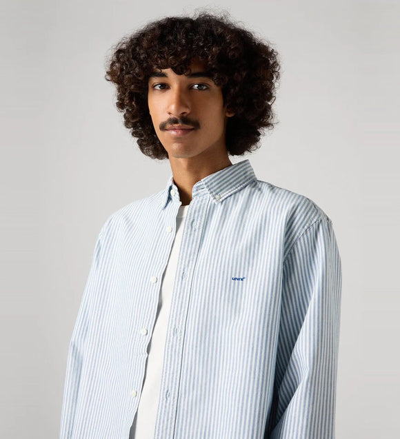 LEVI'S® MEN'S AUTHENTIC BUTTON-DOWN SHIRT - WAYLON STRIPE TRUE