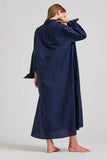 Shirty The Pippa Oversized Cotton Longline Dress - Navy - Size S/M