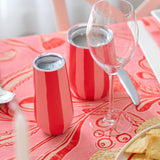 Annabel Trends - Sparkling Flute Red Stripe
