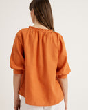 YARRA TRAIL RIVIERA TOP GINGER - SIZE 14