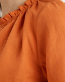 YARRA TRAIL RIVIERA TOP GINGER - SIZE 14