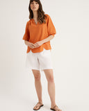 YARRA TRAIL RIVIERA TOP GINGER - SIZE 14