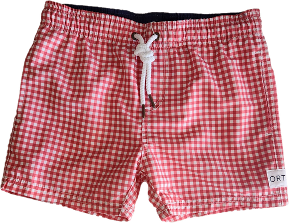 ORTC Horrocks Red Junior Swim Shorts - Size 8