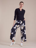 MARCO POLO SHADOW FLORAL PANT - SIZE 12