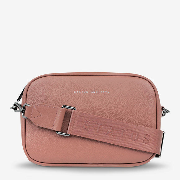 Status Anxiety Plunder with Webbed Strap - Dusty Rose