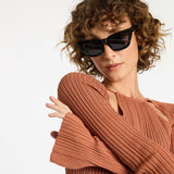 Status Anxiety Desolate Sunglasses - Black