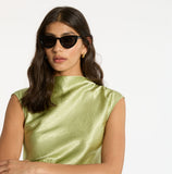 Status Anxiety Sunglasses Villian - Black