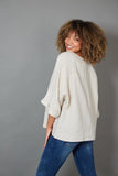 Eb & Ive Studio Relaxed Top ONE SIZE - Tusk