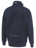 Bisley 1/4 Zip Work Fleece Pullover - Navy