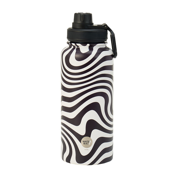 Annabel Trends Watermate Stainless Drink Bottle – 950ml - Hypnotic Swirls