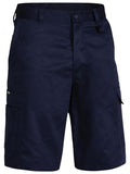 Bisley Cool Lightweight Cargo Work Shorts - Navy - Size 102
