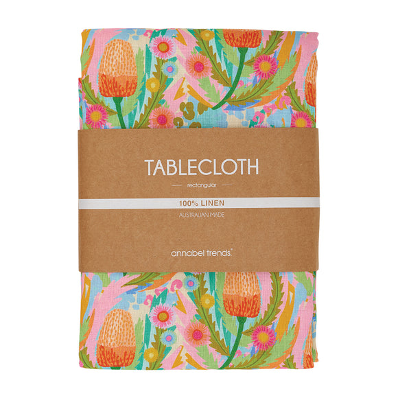 Annabel Trends Linen Tablecloth - Paper Daisy