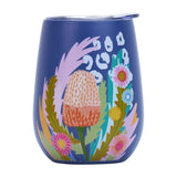 Annabel Trends Wine Tumbler Double Walled - Paper Daisy
