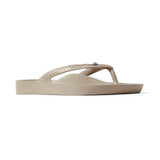 Crystal Archies Arch Support Thongs - Taupe