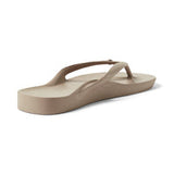 Crystal Archies Arch Support Thongs - Taupe