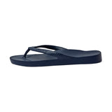 Archies Arch Support Thongs - Navy