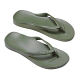 Archies Arch Support Thongs - Khaki