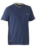 Bisley Flx & Move Cotton Henley Tee - Various Colours