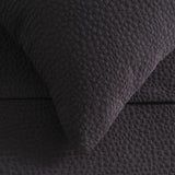 Canningvale Luxury Cotton Pebble Coverlet Charcoal - DB/QB
