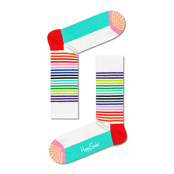 Happy Socks - Half Stripe Sock