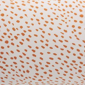 Kip & Co Speckle Caramel Cotton Fitted Sheet -  Cot