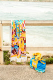 Kip & Co X Ken Done Beach Life Terry Beach Towel