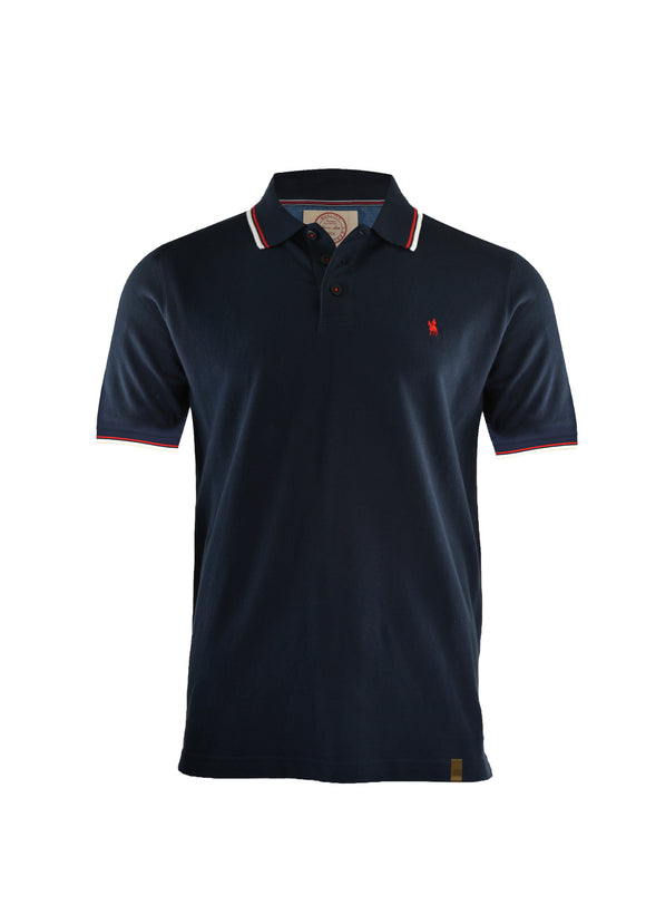 Thomas Cook Mens Foster Tailored Polo - Navy